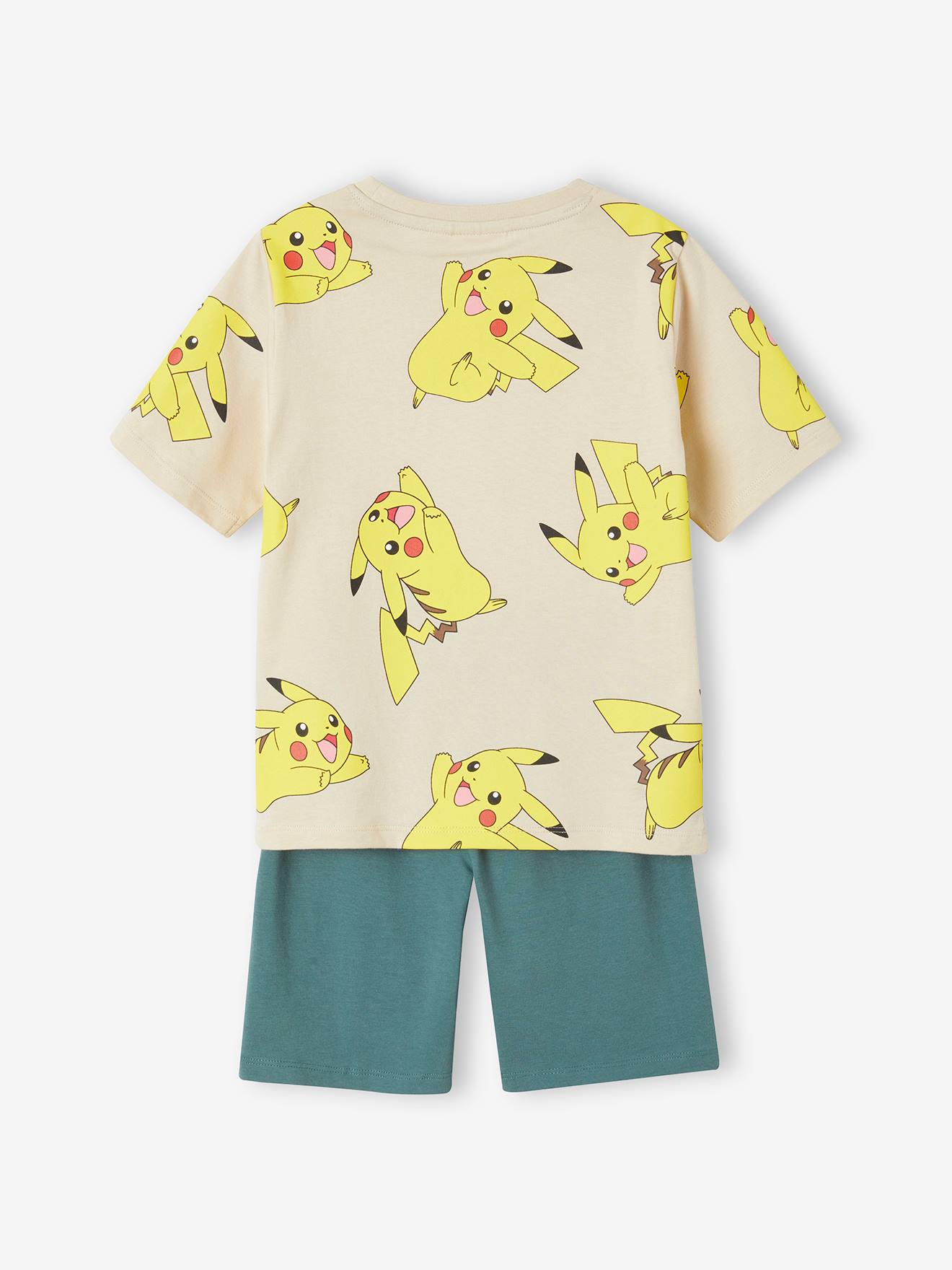 Pokemon Kurzer Kinder Schlafanzug POKEMON - smaragdgrün