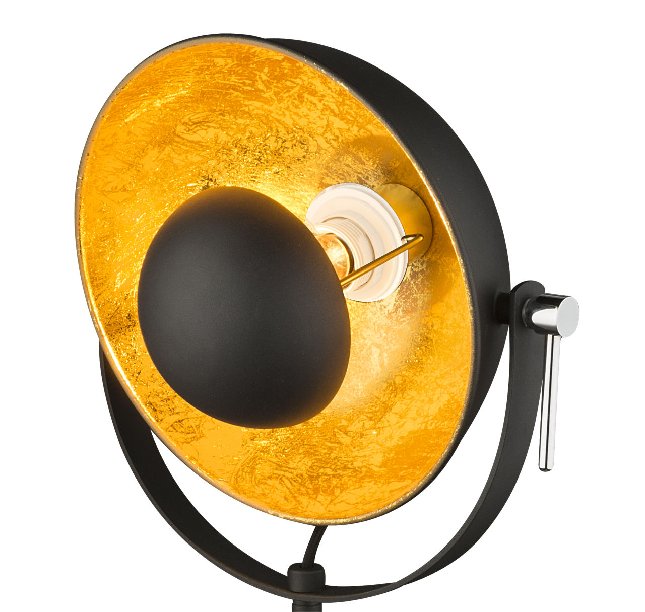 Globo Lighting - XIRENA - Tischleuchte Metall verchromt, 1x E27