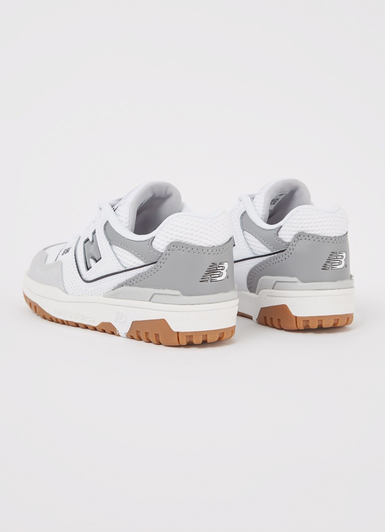 New Balance 550 -nahkakengät mokkanahkaisilla yksityiskohdilla
