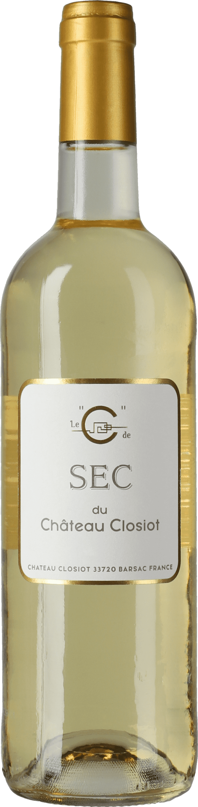 C de Sec Bordeaux Blanc  2022