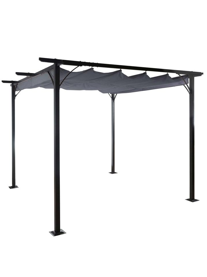 MCW Pergola C42 mit Schiebedach, 3,5x3,5m grau günstig kaufen onesize