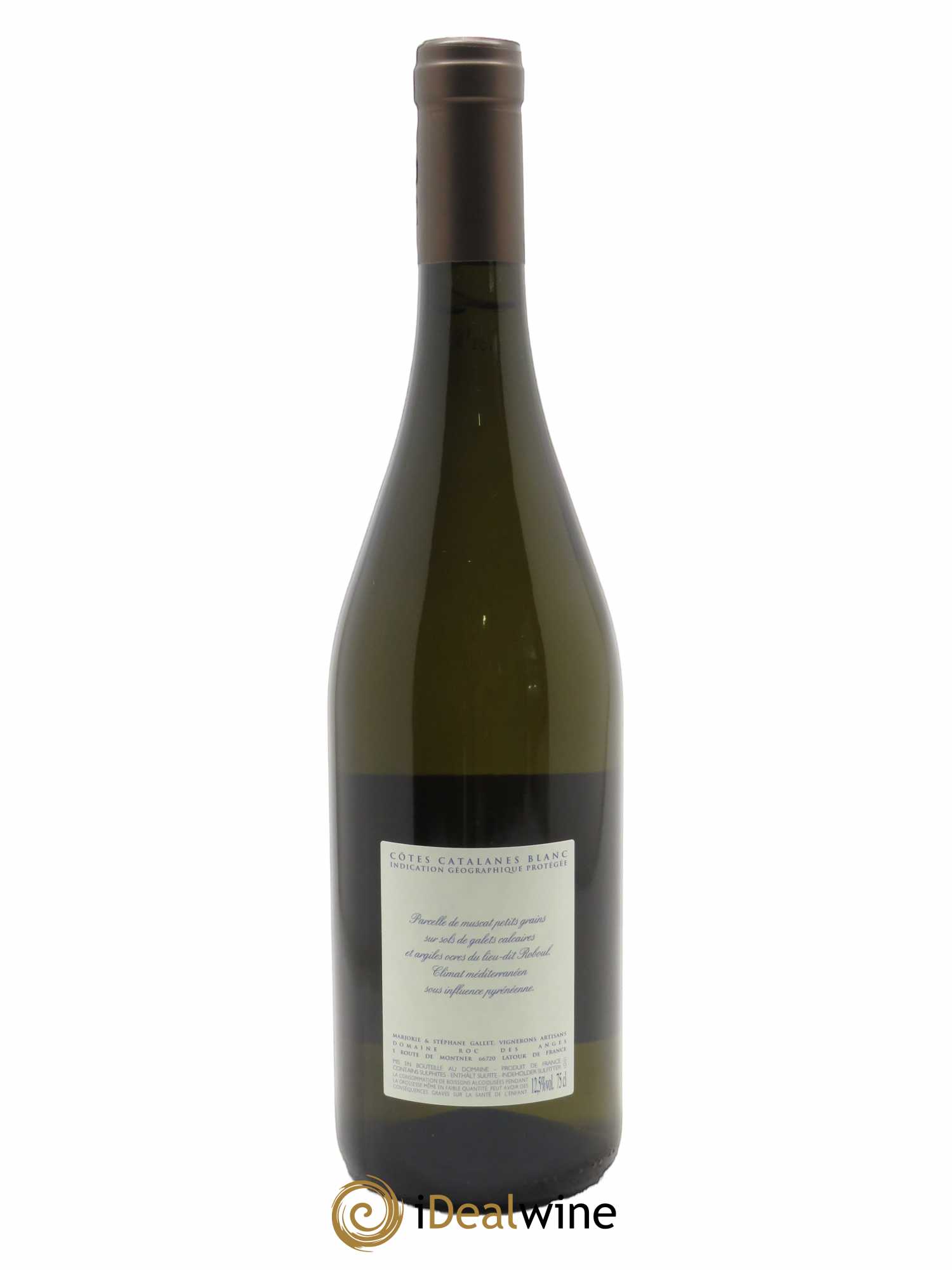 IGP Côtes Catalanes Roc des Anges Chamane Marjorie et Stéphane Gallet  2021 - Lot de 1 Bouteille