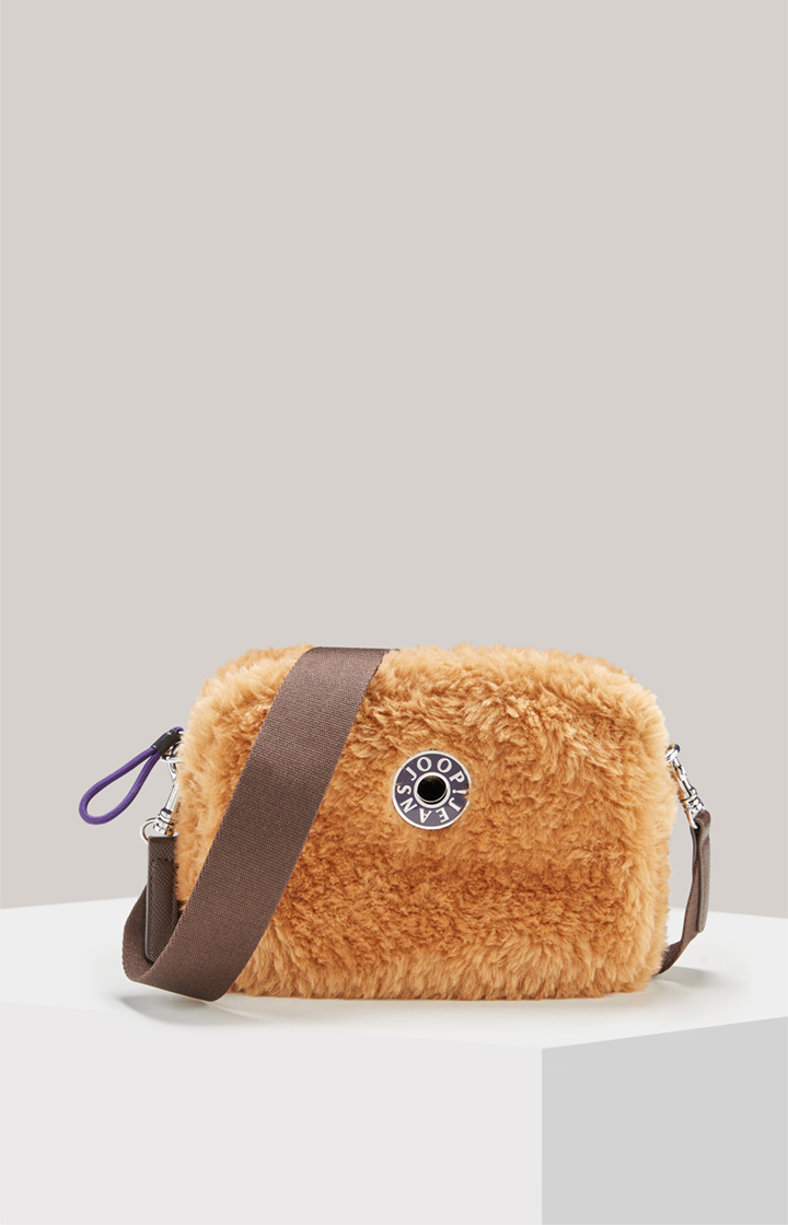 Schultertasche Soffice Cloe in Braun