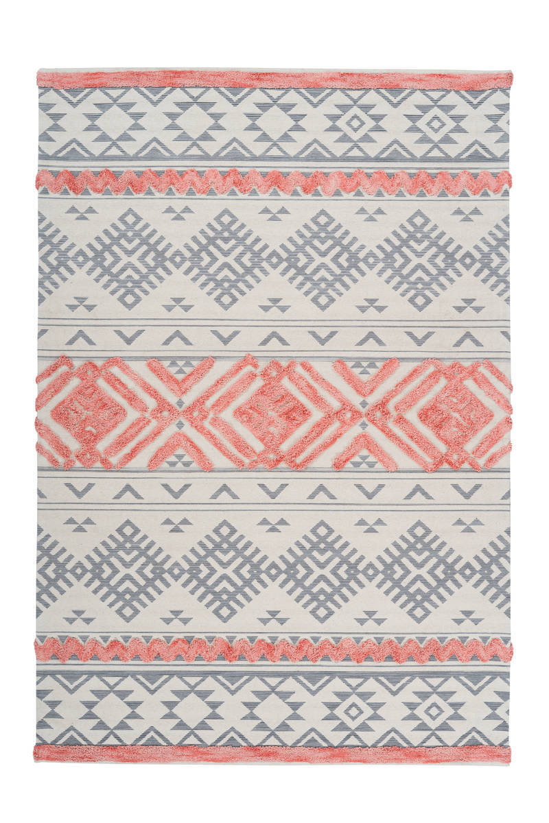 Arte Espina Teppich Grau / Apricot 160cm x 230cm