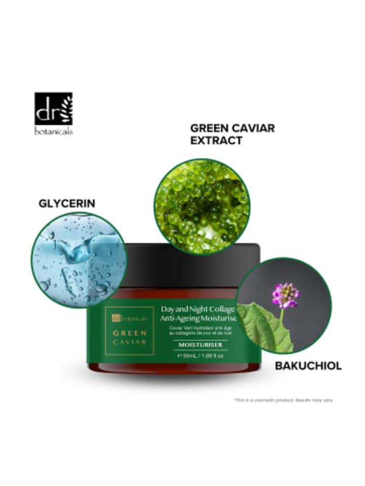 Dr Botanicals DB Green Caviar Collagen Feuchtigkeitscreme für Tag und Nacht 50ml günstig kaufen onesize