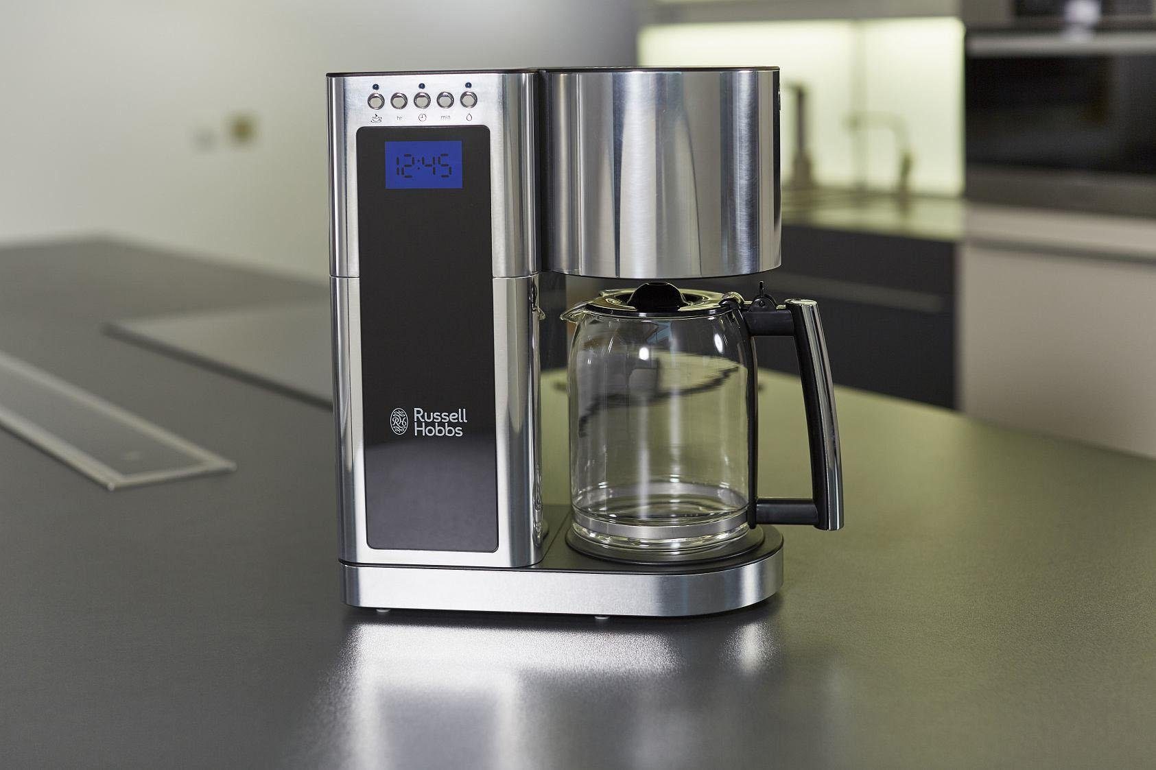 RUSSELL HOBBS Filterkaffeemaschine Elegance 23370-56, 1,25l Kaffeekanne, 1x4, 1600 Watt