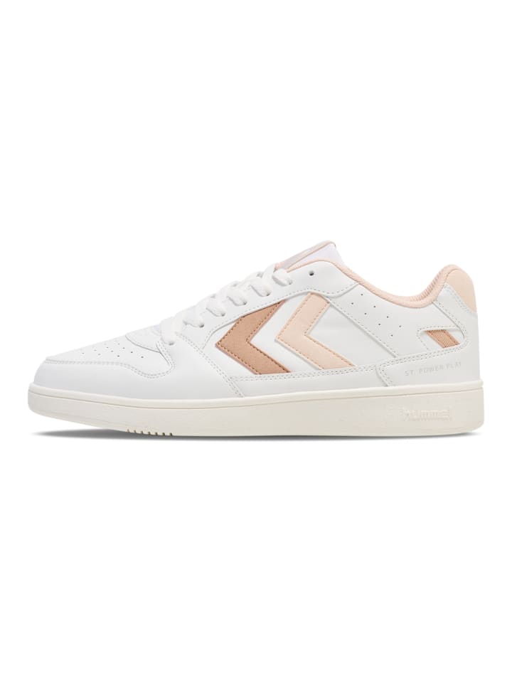 Hummel Hummel Schnürsenkel Sneaker St. Power Damen in WHITE/SOFT PINK/MAHOGANY ROSE günstig kaufen 36