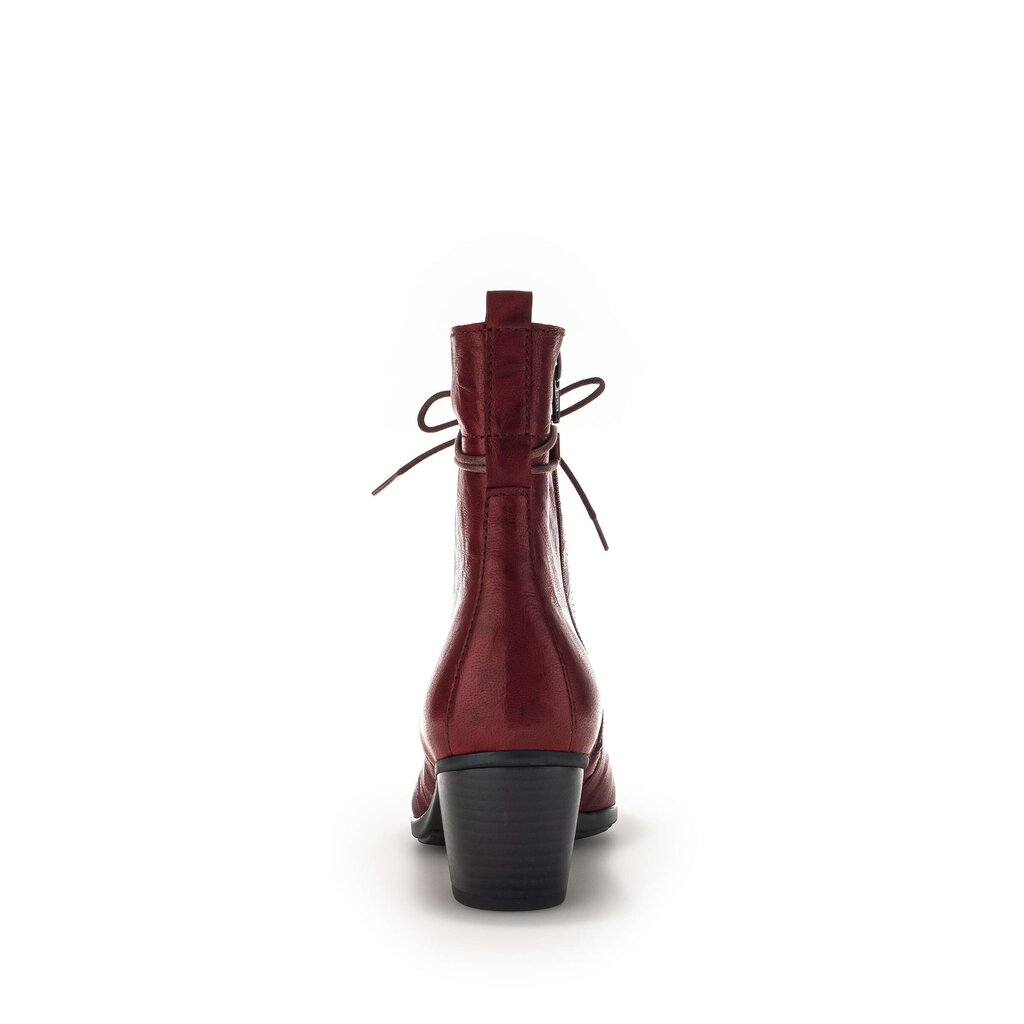 Gabor fashion Schnürstiefelette rot