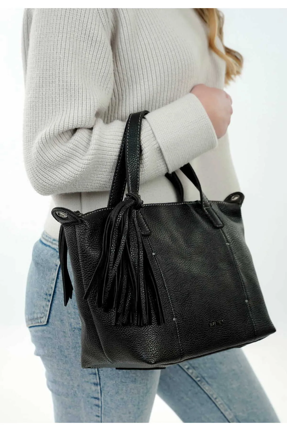 SURI FREY  Handtasche - Schwarz - Unifarben