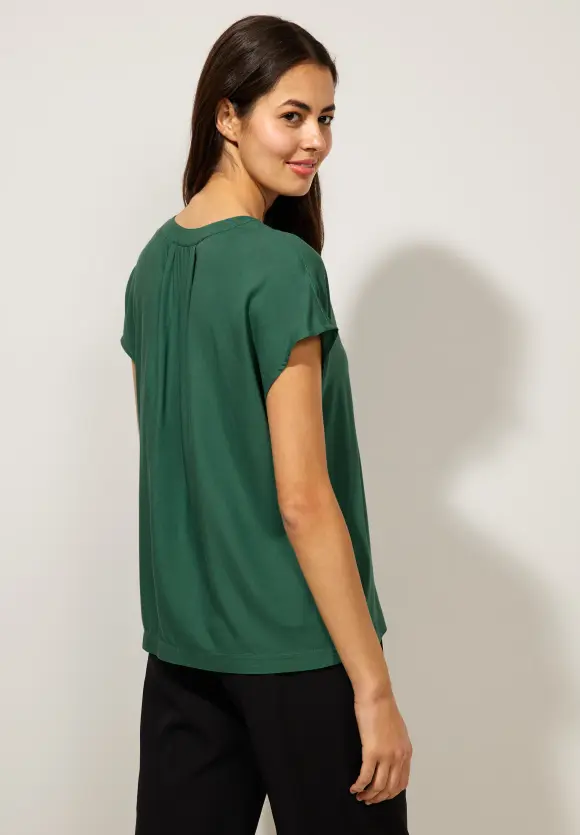 Street One Blusenshirt in Unifarbe