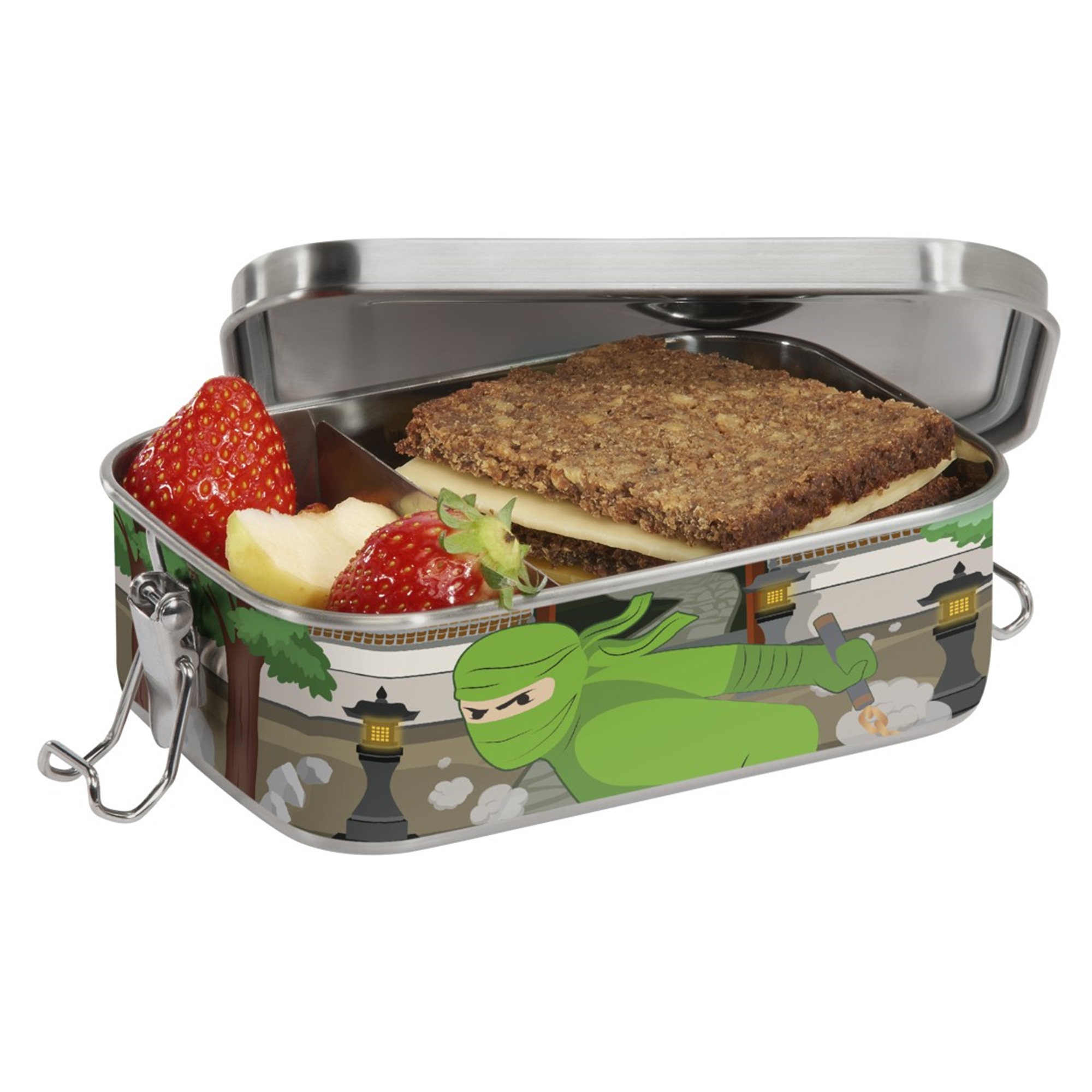 Edelstahl-Brotzeitbox