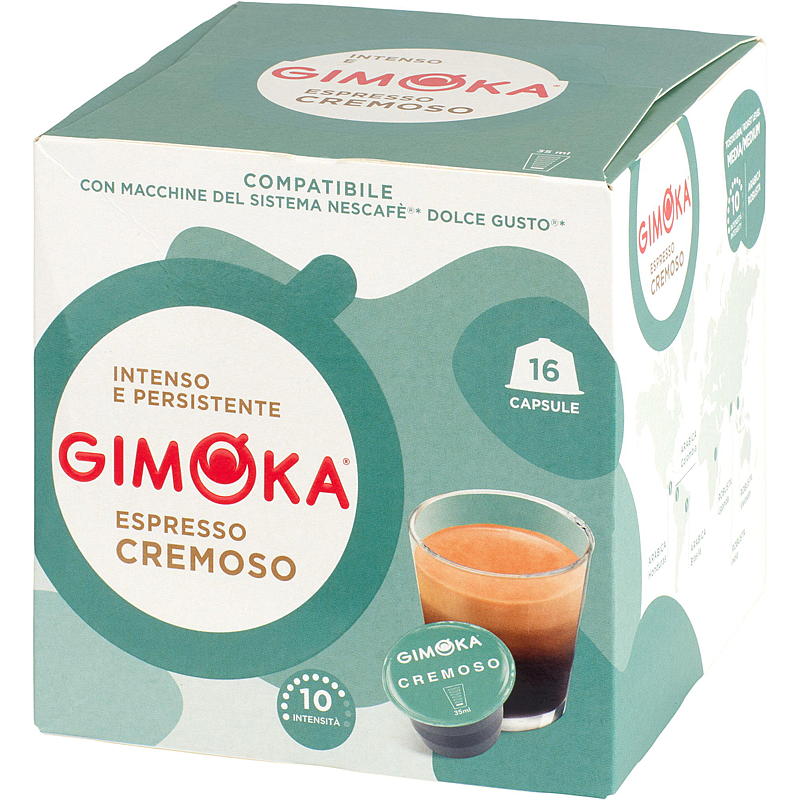 Gimoka Kaffekapsler 16-pk Gimoka Espresso Cremoso