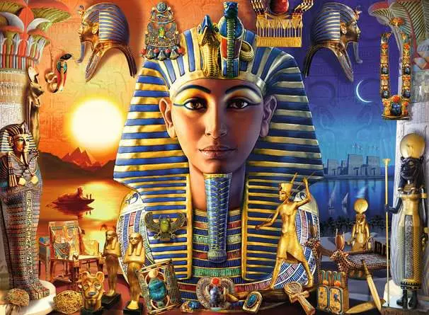 Kinderpuzzle ab 9 Jahren - Im Alten Ägypten - 300 Teile