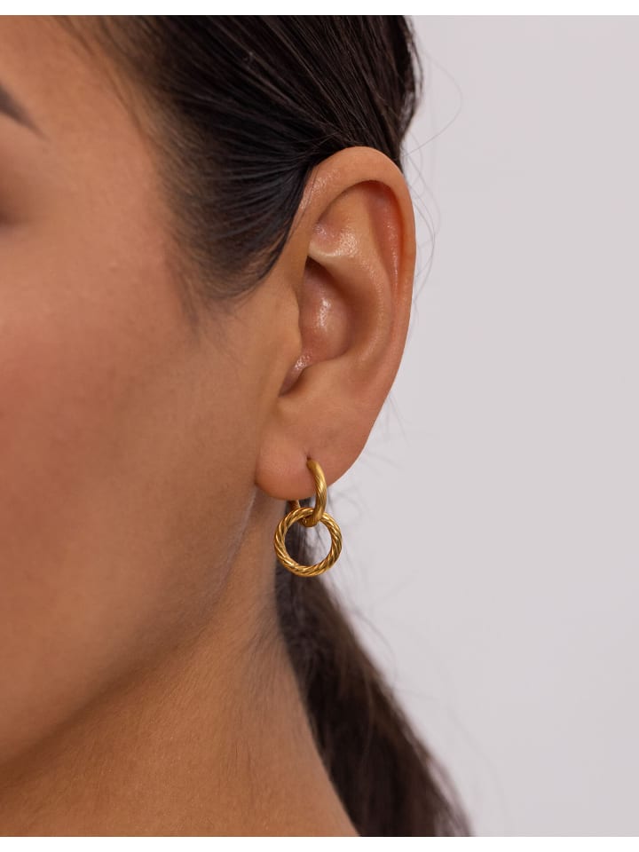 PURELEI Creolen Kii Elua in Gold günstig kaufen onesize