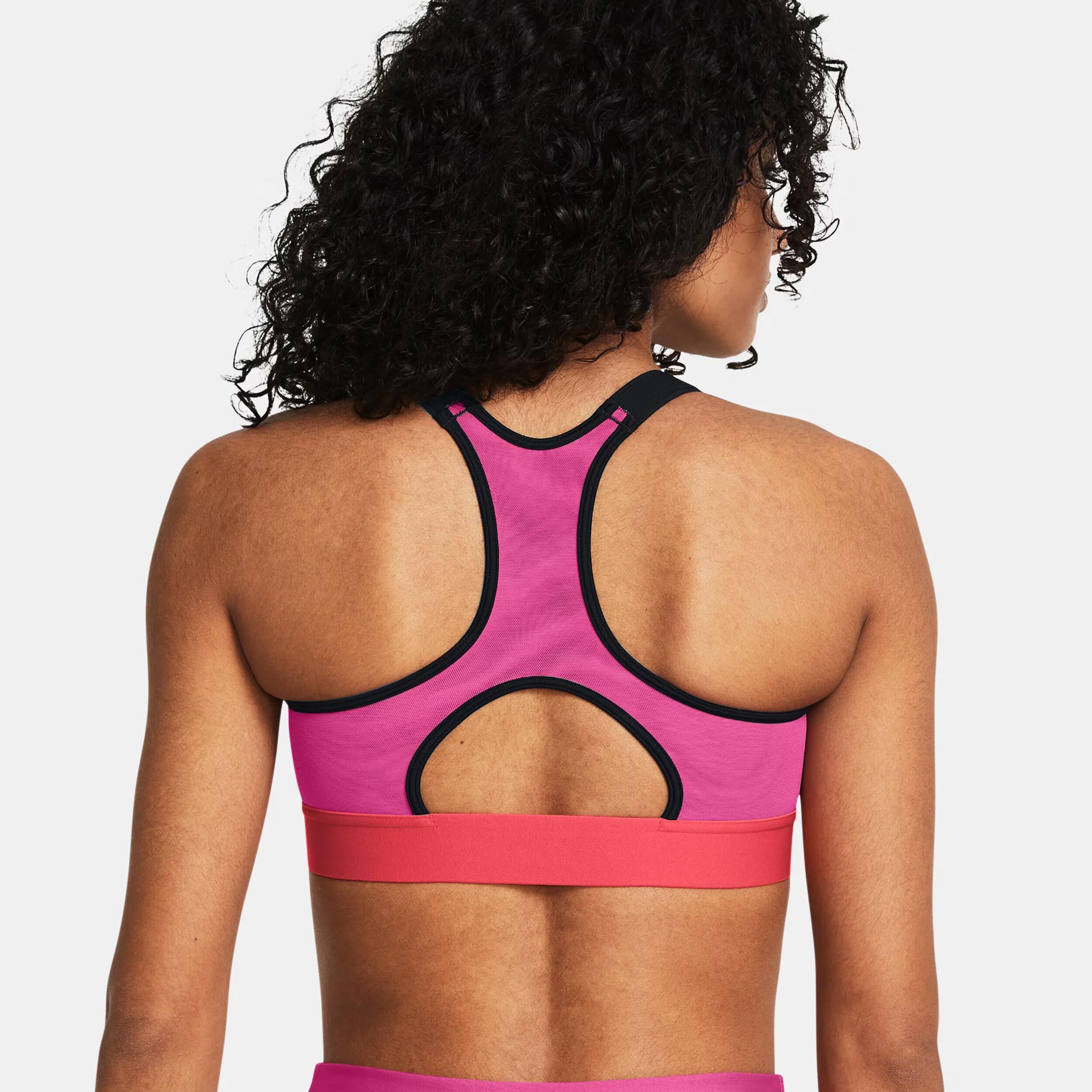 Heatgear Armour High Sport-BH Damen - Pink