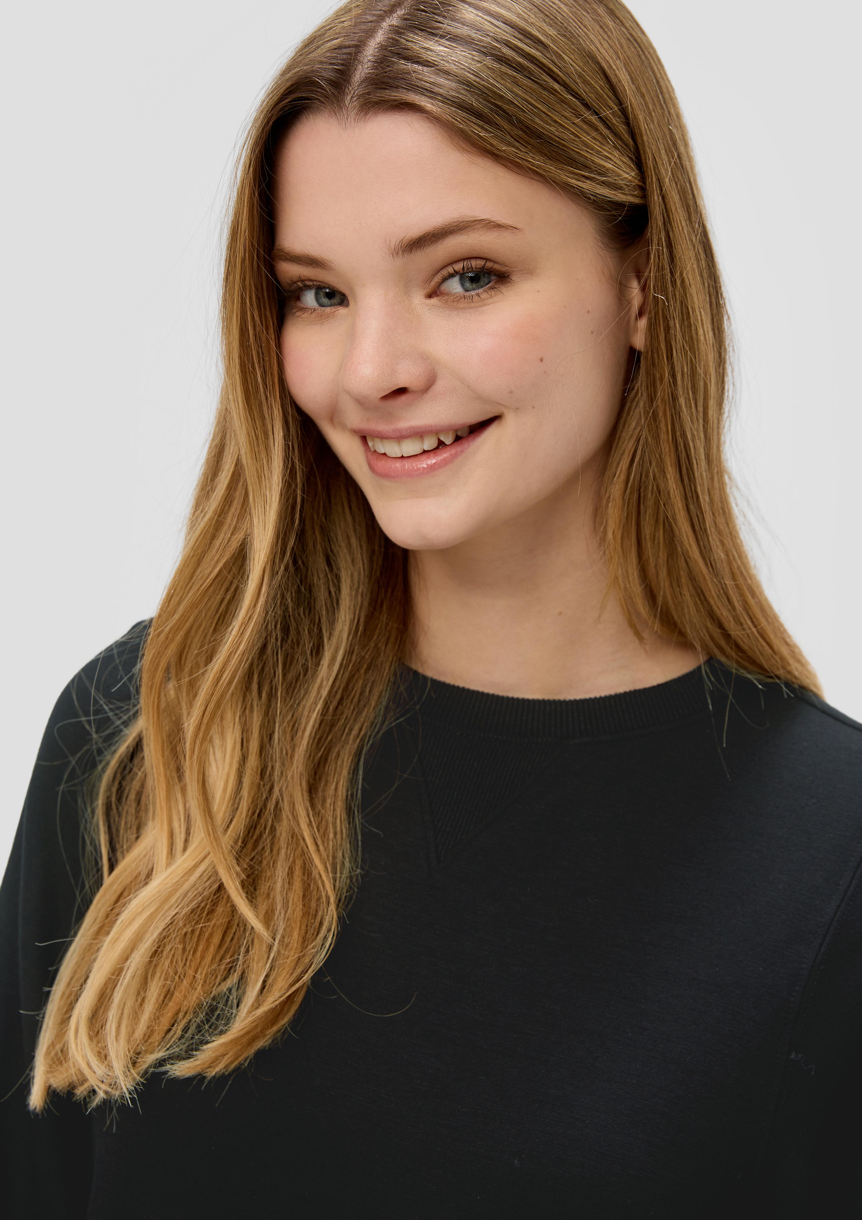 Sweatshirt aus Interlockjersey  2140246-9999