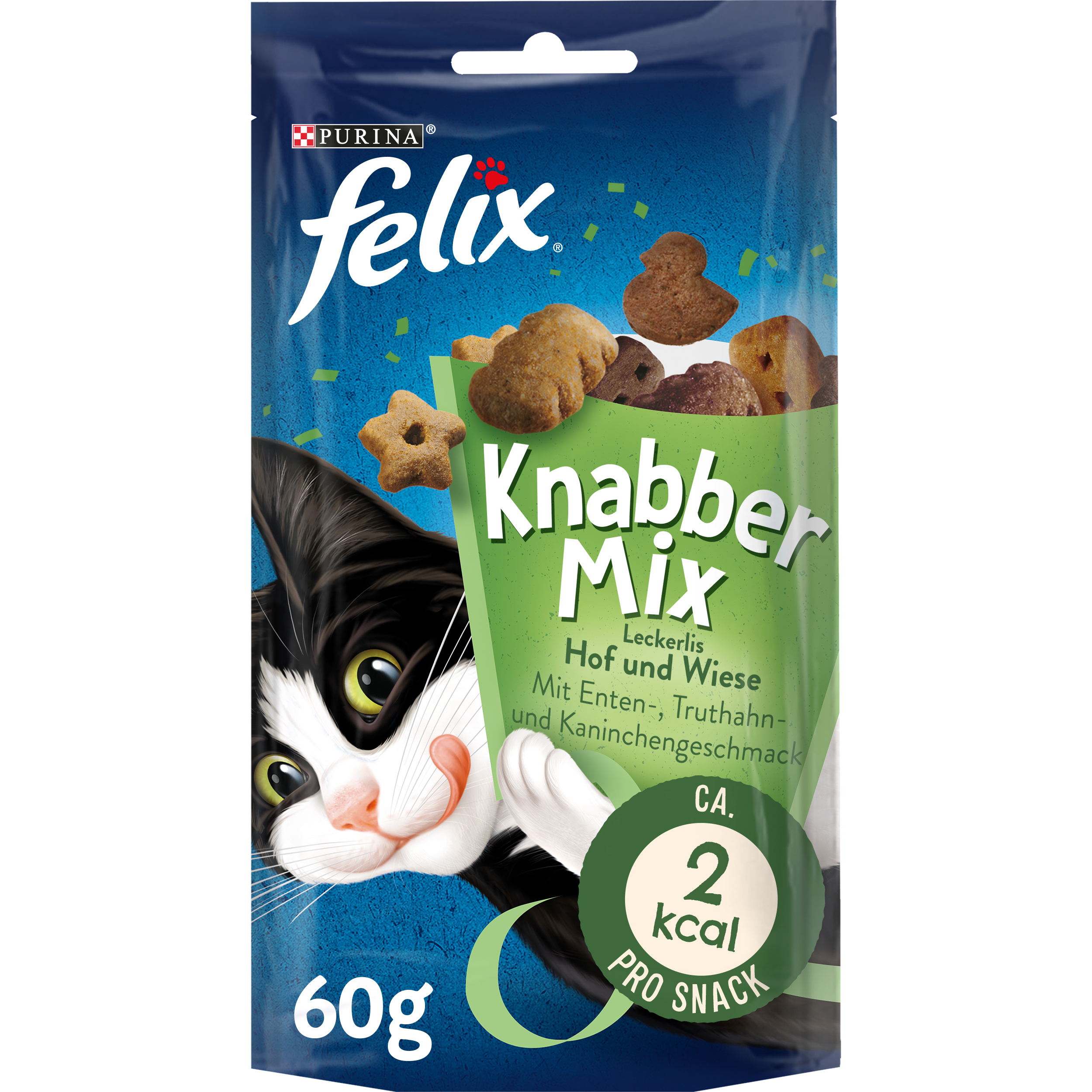Felix Snacks Felix KnabberMix 8x60g Hof & Wiese