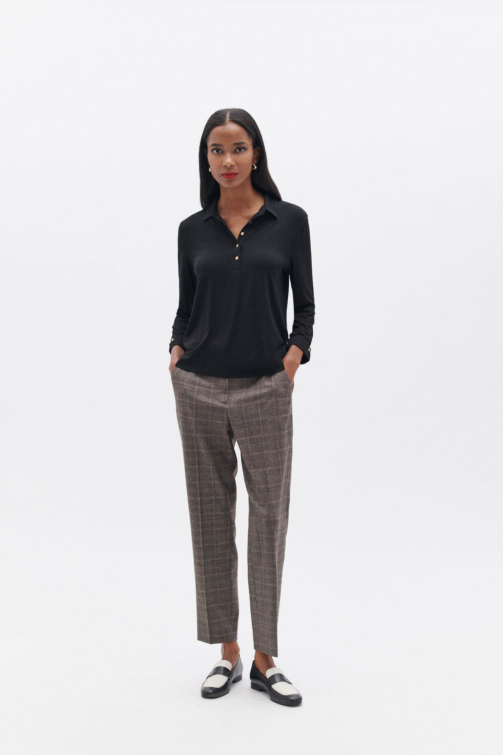 T-shirt tnina noir femme