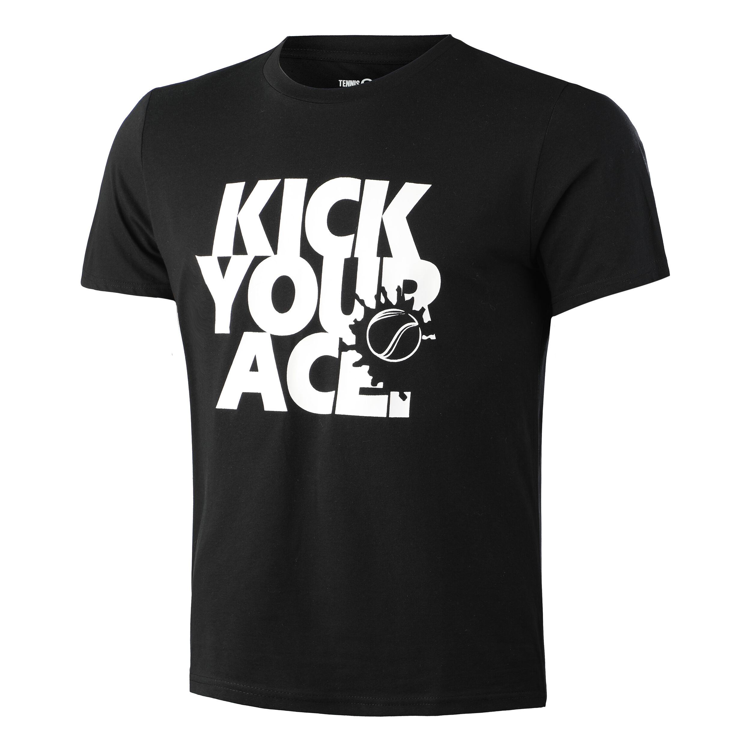 Kick Your Ace T-Shirt Herren - Schwarz, Weiß
