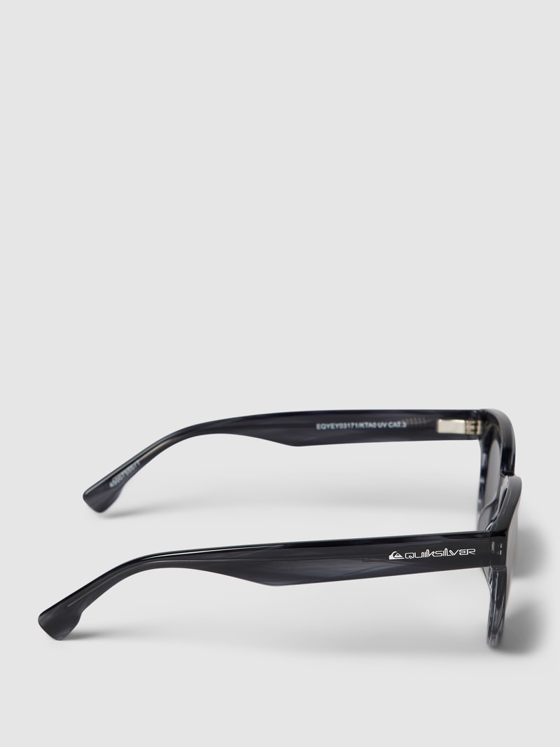 Sonnenbrille mit runden Gläsern Modell 'ROGUERY' in mittelgrau