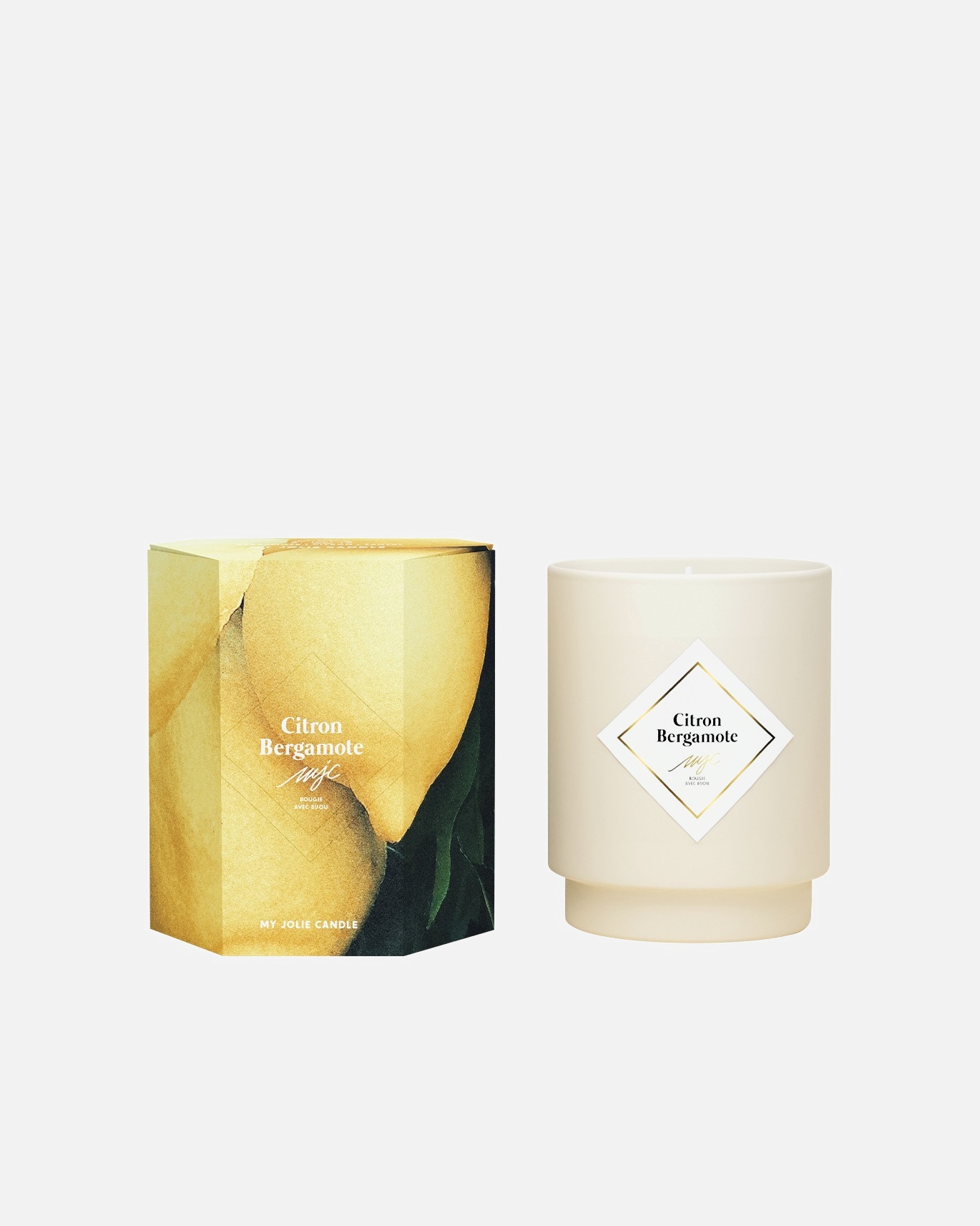 MY JOLIE CANDLE Collana con ciondolo a forma di limone e bergamotto dorato