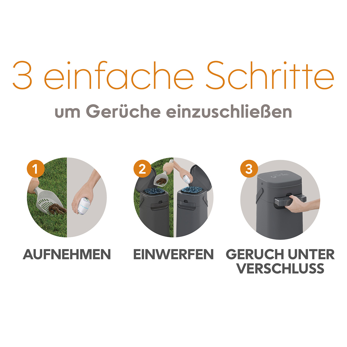 Pet Genie Hundekot Entsorgung Eimer günstig kaufen bei ZooRoyal