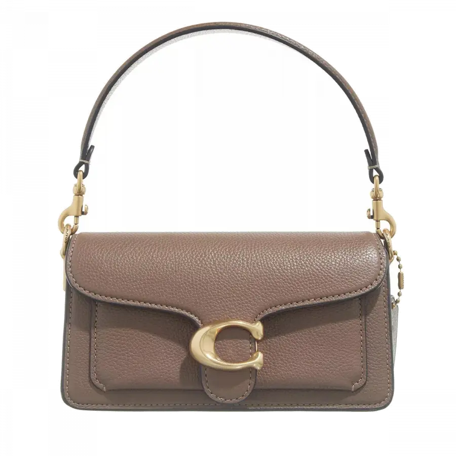 Coach - Coach Handle Bags Leder Dark Gray - grau