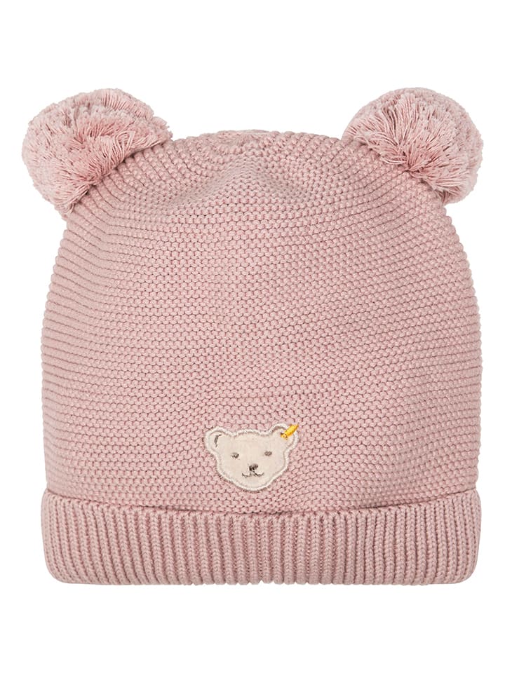 Steiff Bommelmütze in Rosa günstig kaufen