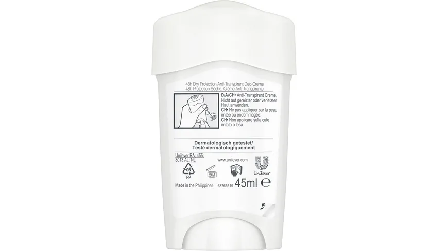 Rexona Deo Anti-Transpirant Cremestick Maximum Protection Confidencel 45 ml