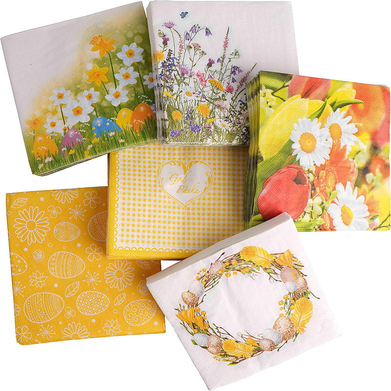 Vie Home Servietter 20-pk 33x33 cm, Påske