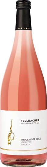 2022 Trollinger Rosé Schiefer trocken 1,0 L - Fellbacher Weingärtner eG