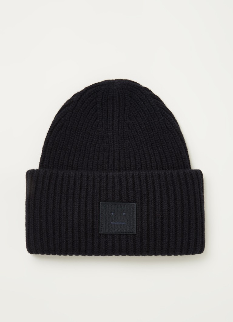 Acne Studios Fine-knit wool hat