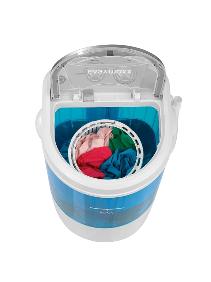 EASYmaxx Mini Waschmaschine - 260 Watt - weiß/blau günstig kaufen onesize