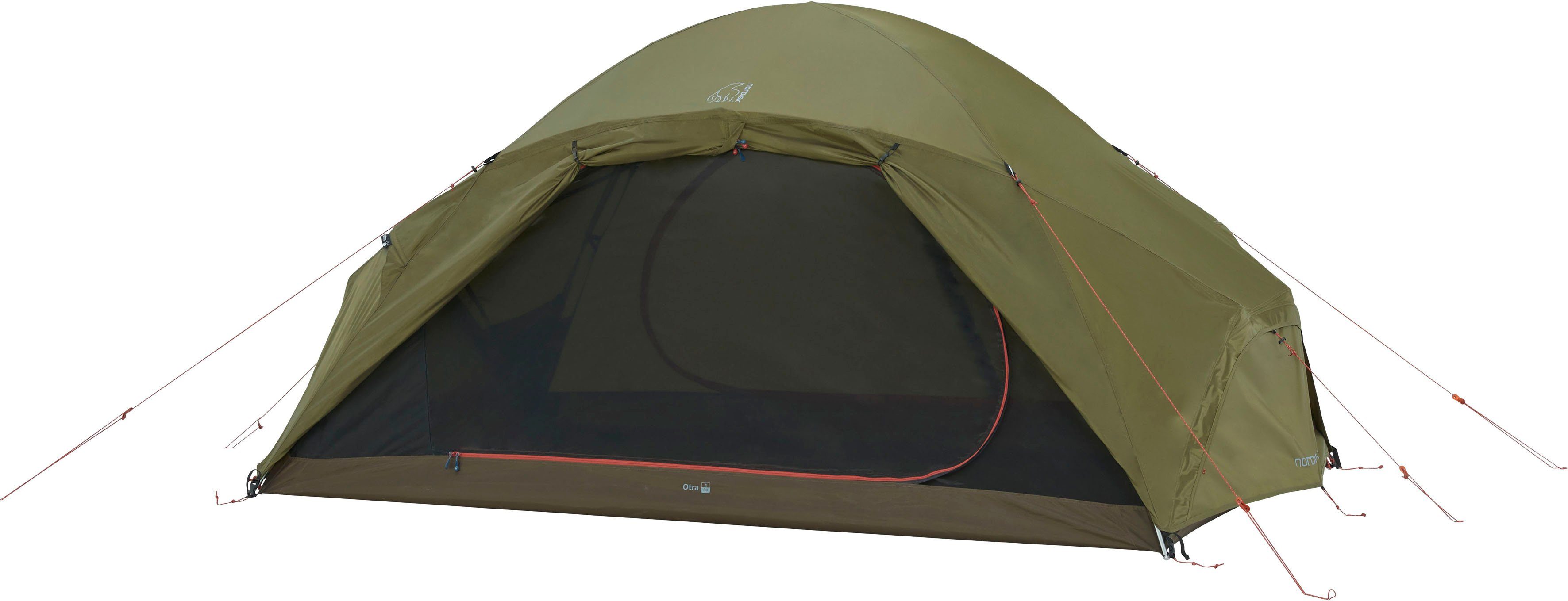 Nordisk Geodätzelt Otra 2 PU Tent Dark Olive, Personen: 2 (Packung, 1 tlg)