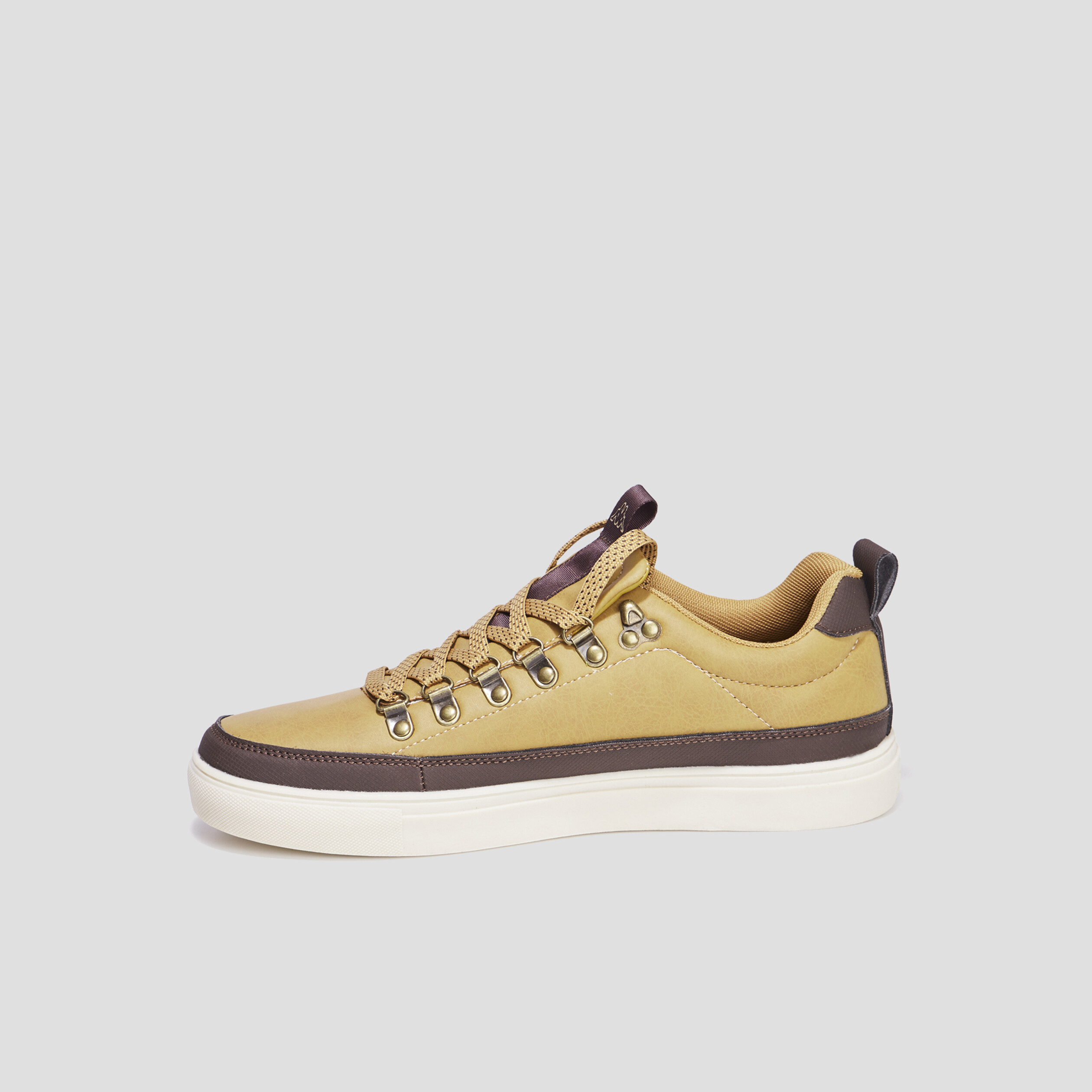Tennis basses à lacets Kappa Lacedelli camel homme | La Halle
