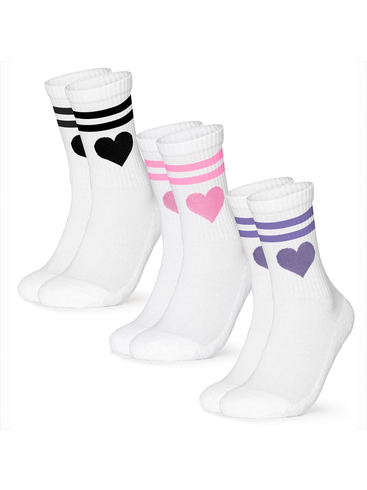 Occulto 3er Pack Herz Tennis Socken Venus in Streifen günstig kaufen