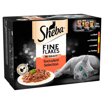 96 x 85 g Sheba Varietäten Frischebeutel zum günstigen Sparpreis!