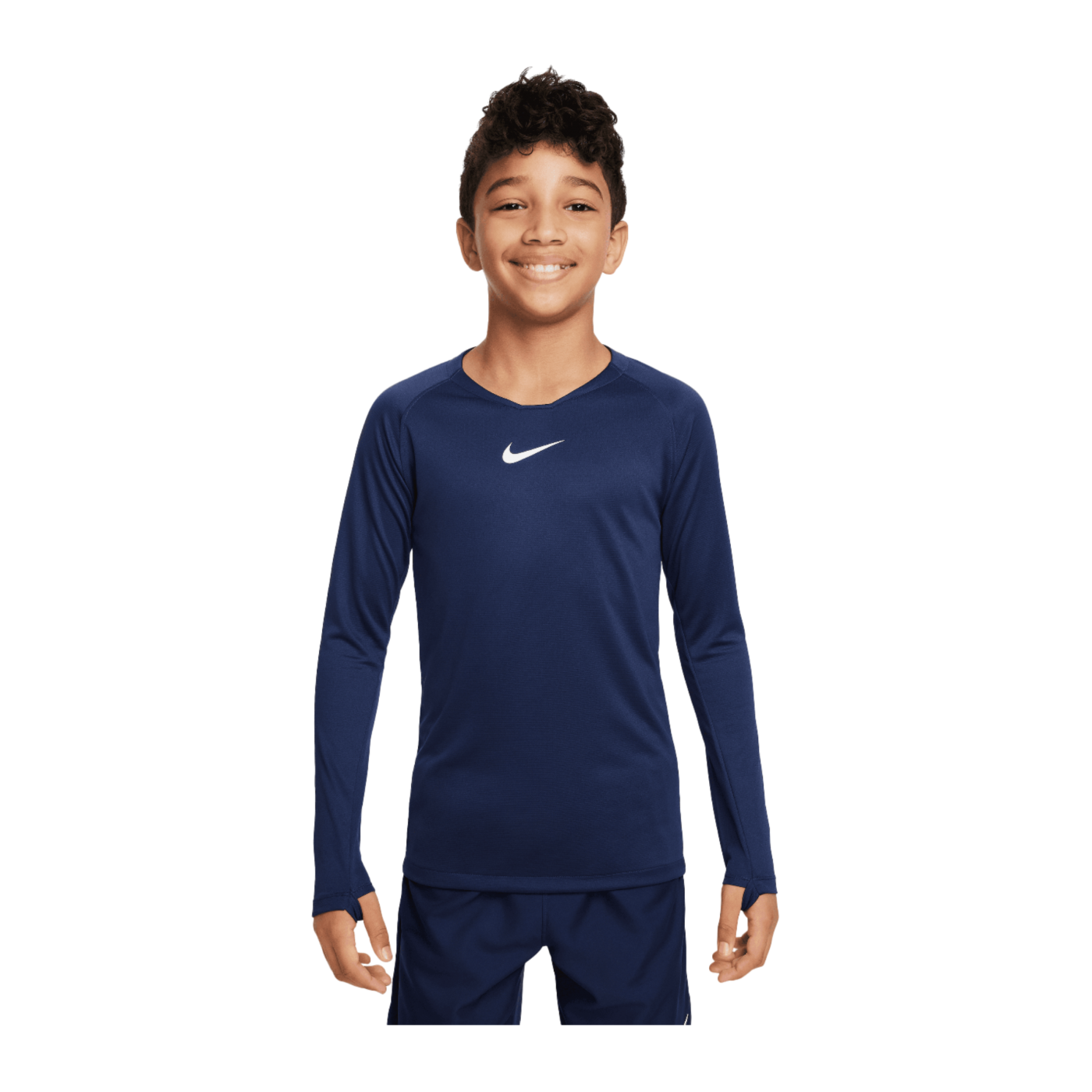 Nike Park First Layer Top langarm Kids Blau F410