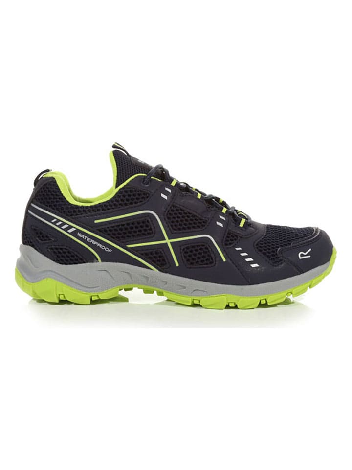 Regatta Wanderschuhe ''Vendeavour''  in Schwarz/ Grün günstig kaufen