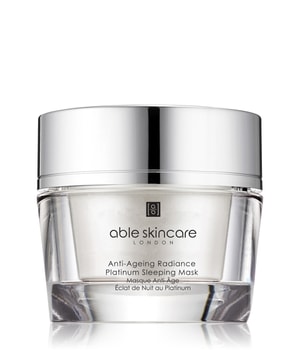 able skincare Skincare Drone Anti-Aging Schlafmaske Platin Ausstrahlung Gesichtspeeling-50 ml