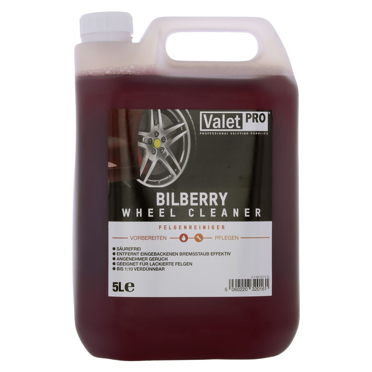 ValetPRO Bilberry Wheel Cleaner Felgenreiniger 5L
