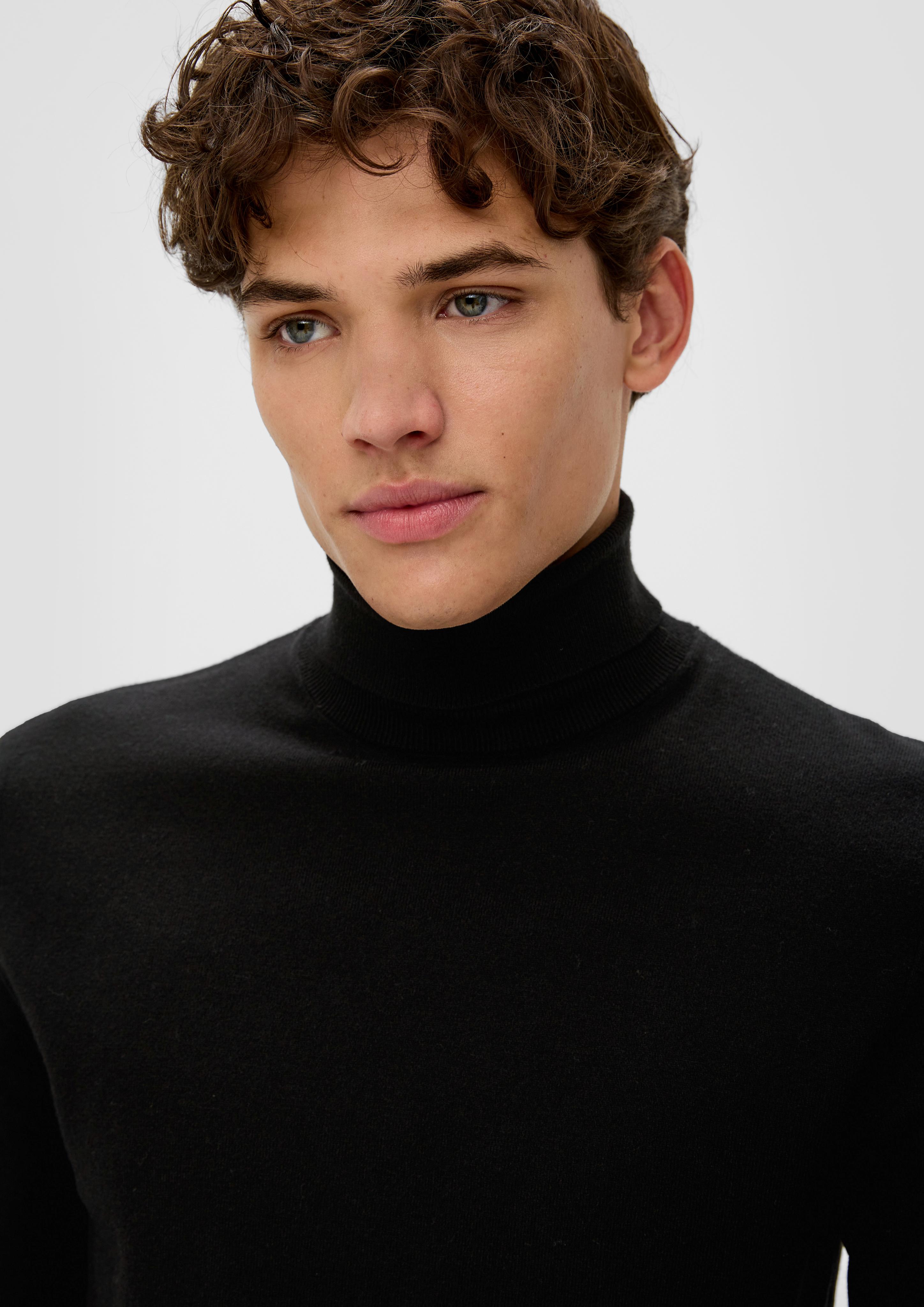 Strickpullover mit Turtleneck  2135512-9999