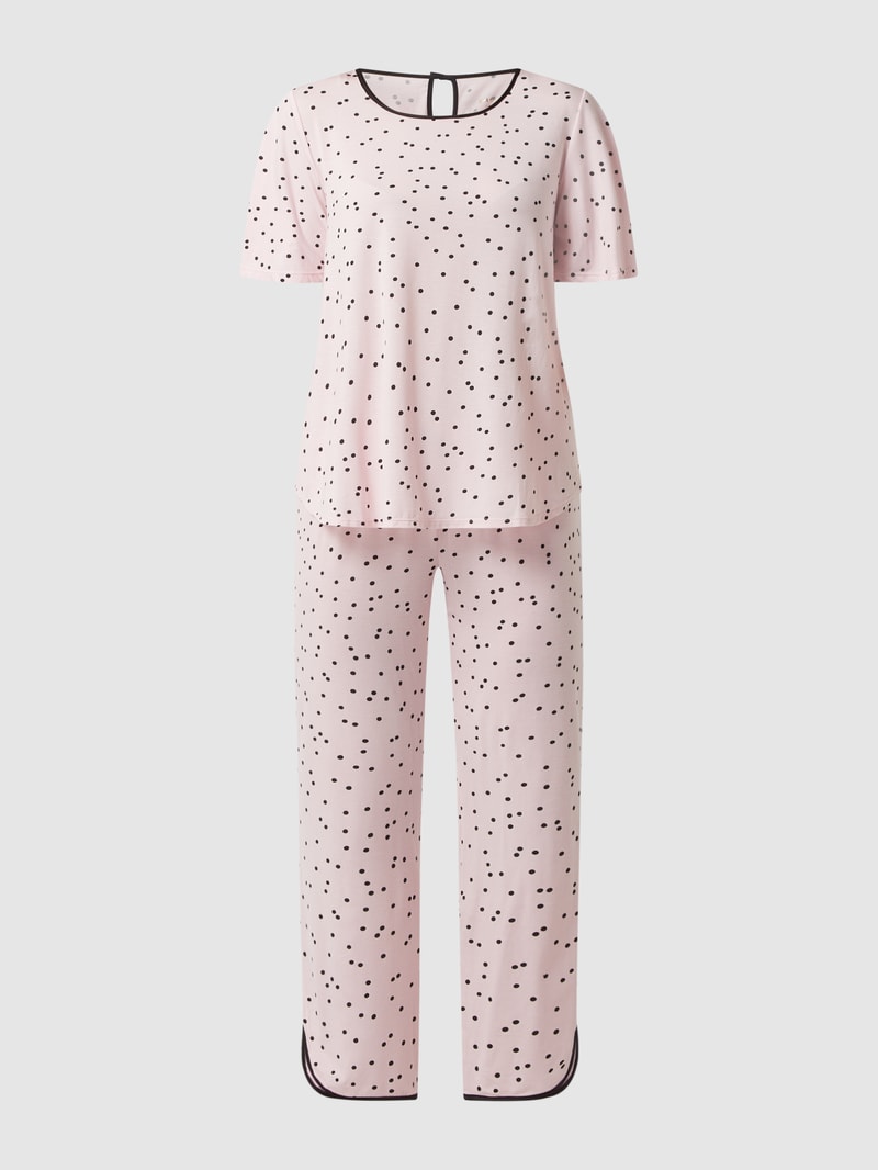 Pyjama mit Stretch-Anteil in hellrosa
