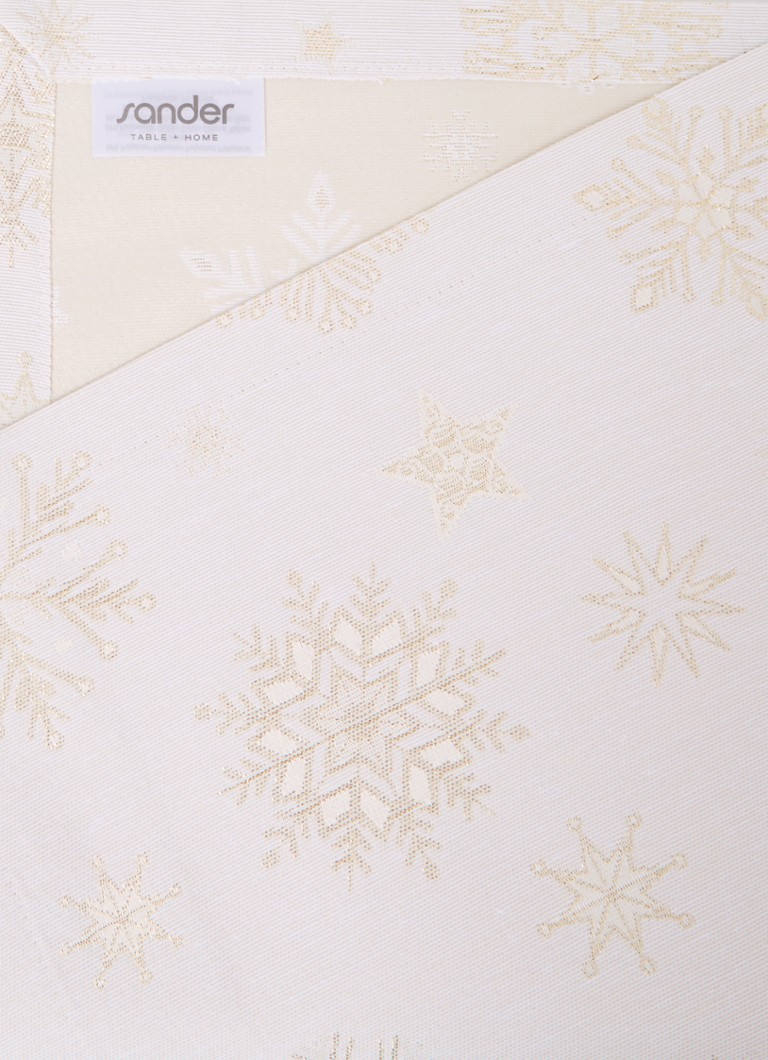Bieżnik stołowy Sander Crystal Snow 140 x 50 cm