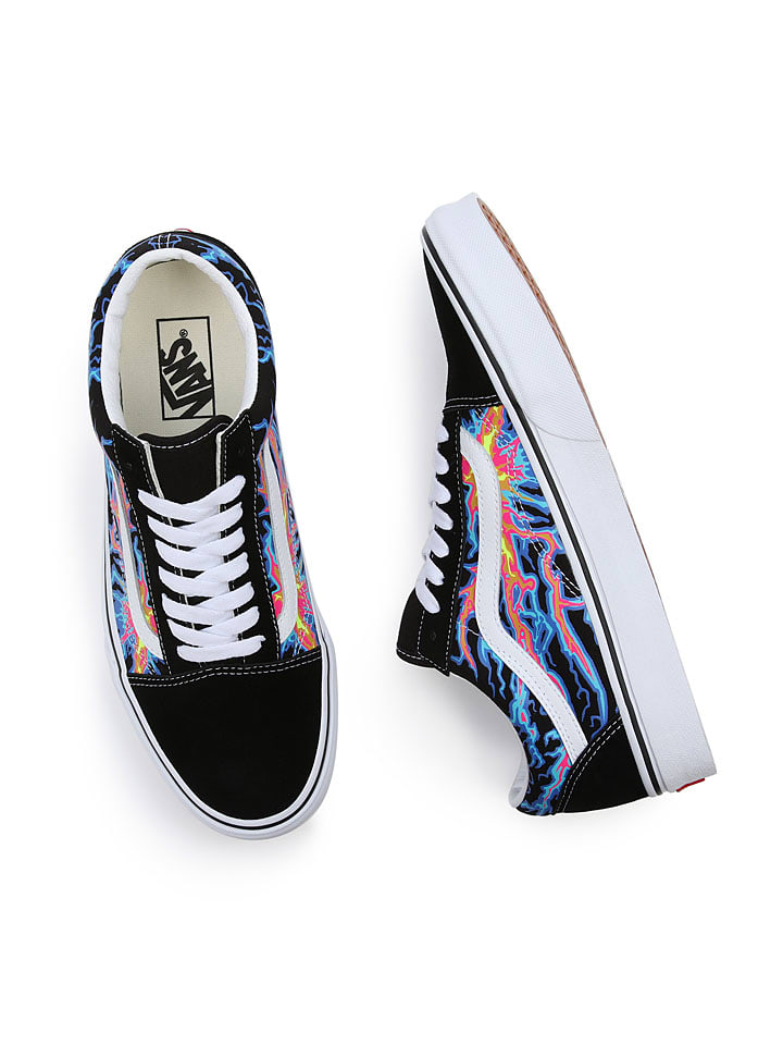 Vans Leder-Sneakers in Schwarz günstig kaufen