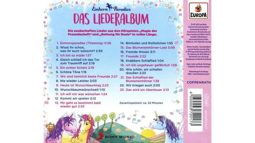 Das neue Liederalbum