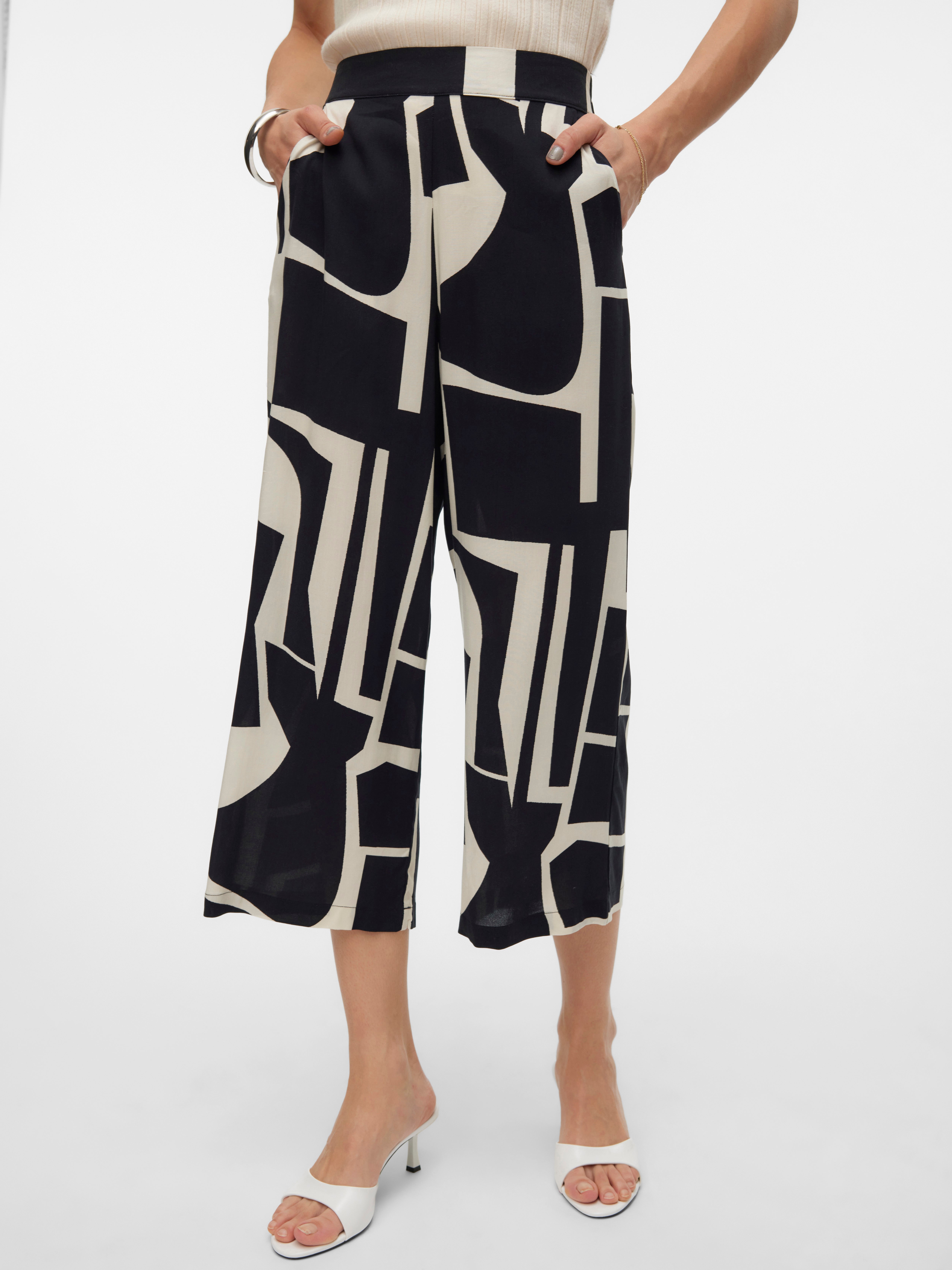 VMEASY Hohe Taille Culottehose