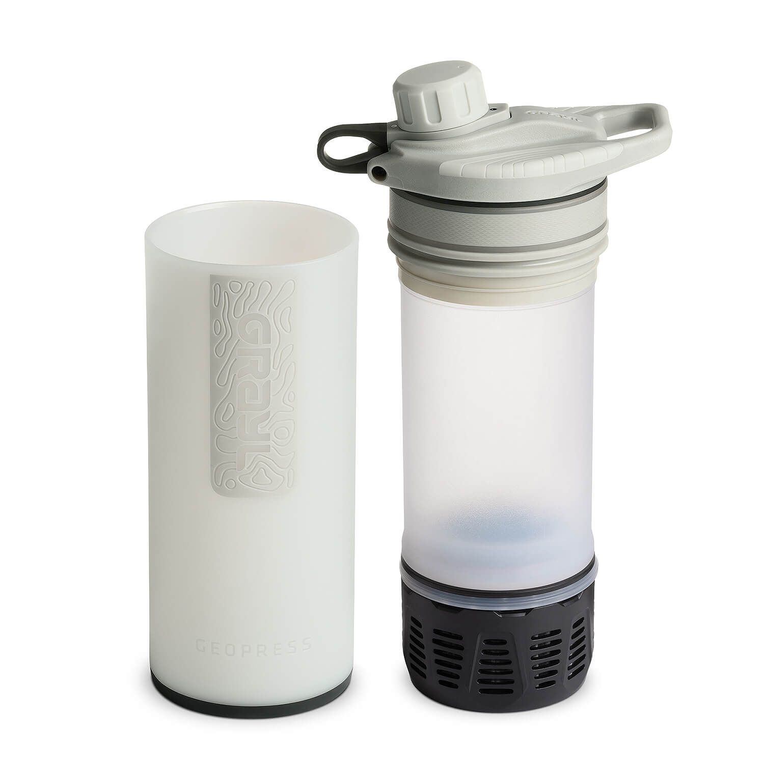 GeoPress Wasserfilter Trinkflasche