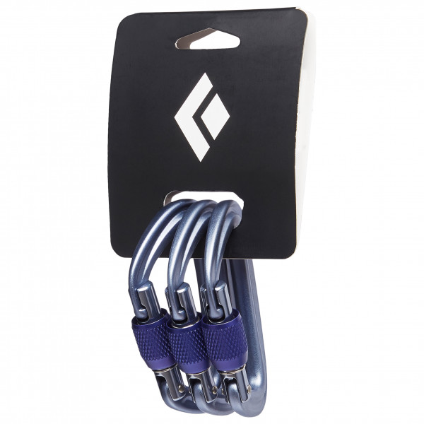 Black Diamond - Liteforge Screwgate 3 Pack - Schraubkarabiner
