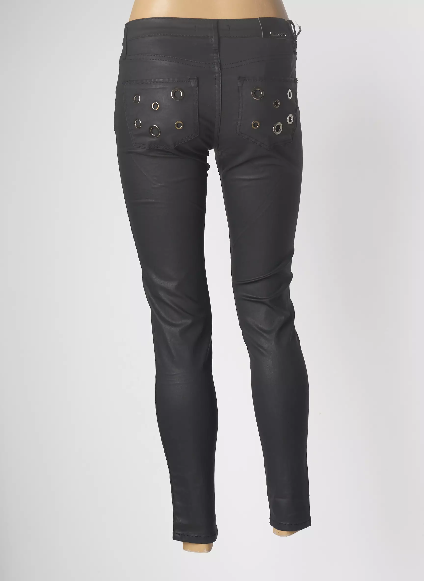 Desgaste Pantalon7 8 Femme couleur noir